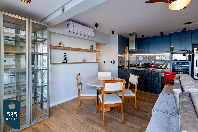Fully Equipped 2 Bedroom with Ocean View in Barra