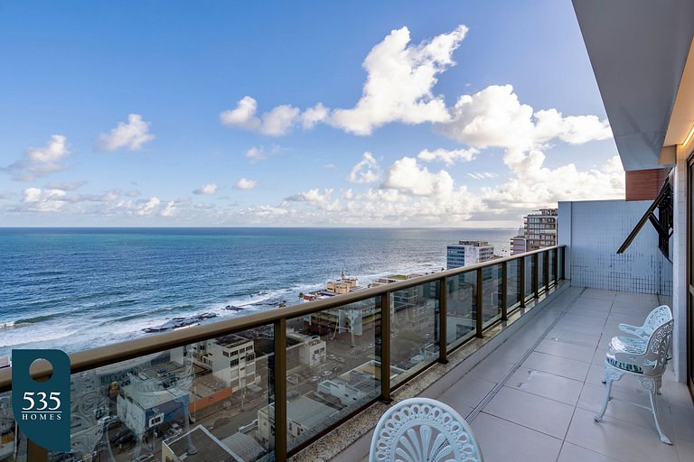 Fully Equipped 2 Bedroom with Ocean View in Barra