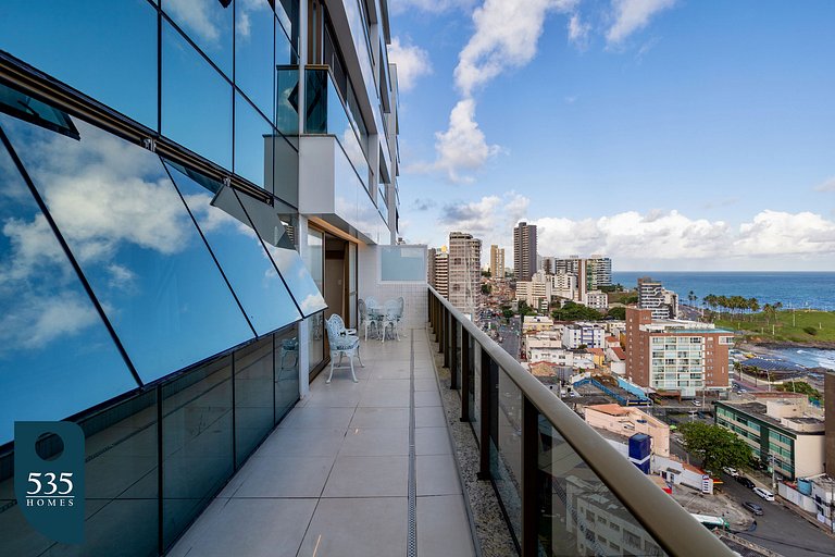 Fully Equipped 2 Bedroom with Ocean View in Barra