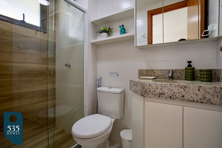 Studio moderno em bairro nobre próximo ao Shopping