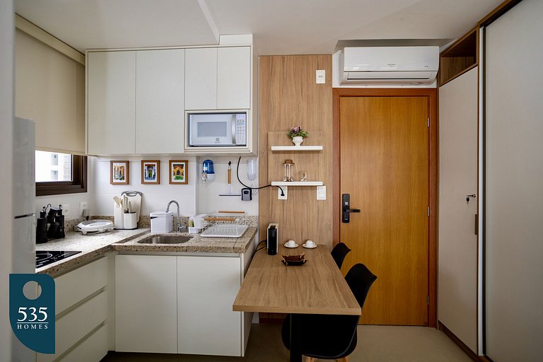 Studio moderno em bairro nobre próximo ao Shopping