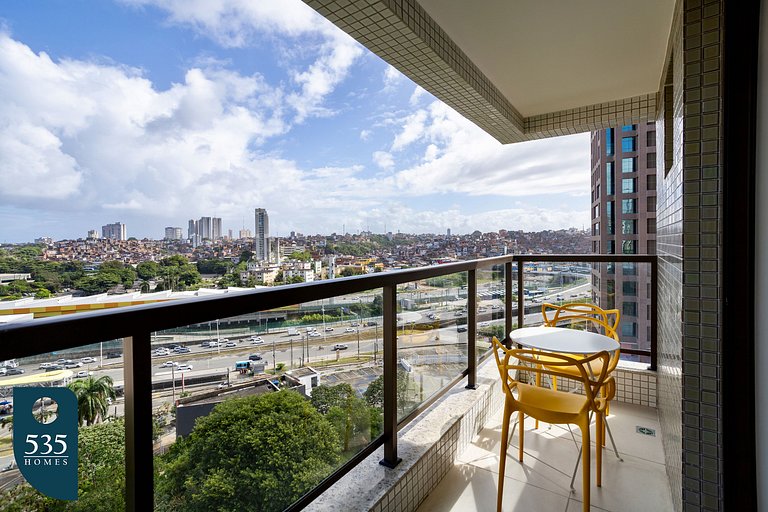 Studio moderno em bairro nobre próximo ao Shopping