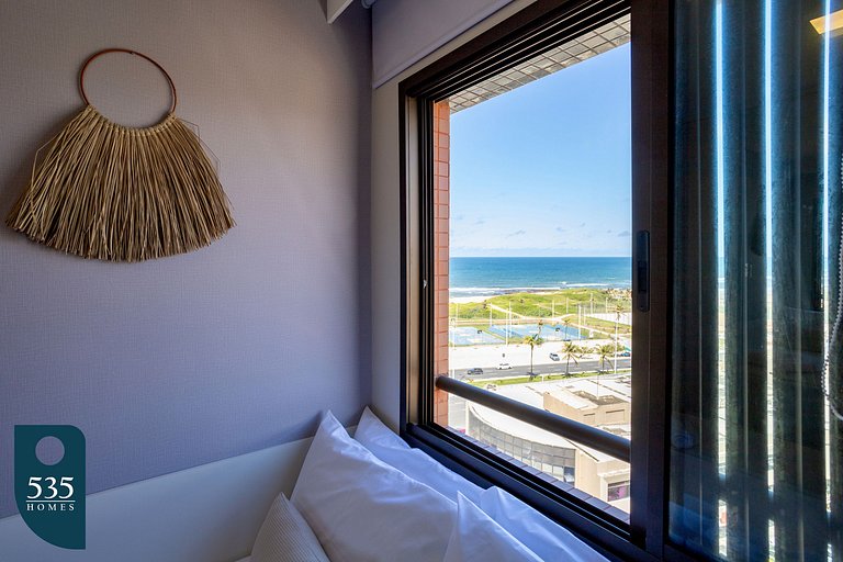 Apartamento 2Quartos Vista Mar na Orla de Salvador