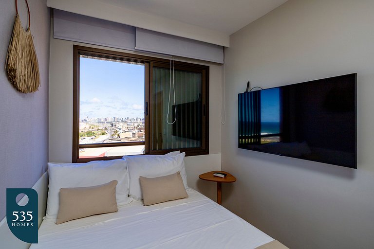 Apartamento 2Quartos Vista Mar na Orla de Salvador