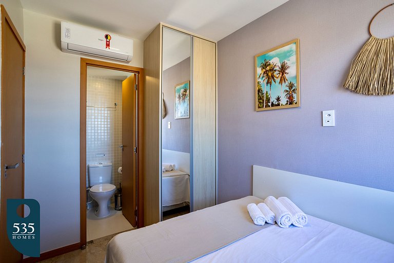 Sea View 2Bedroom Apartment on Salvador’s Shore