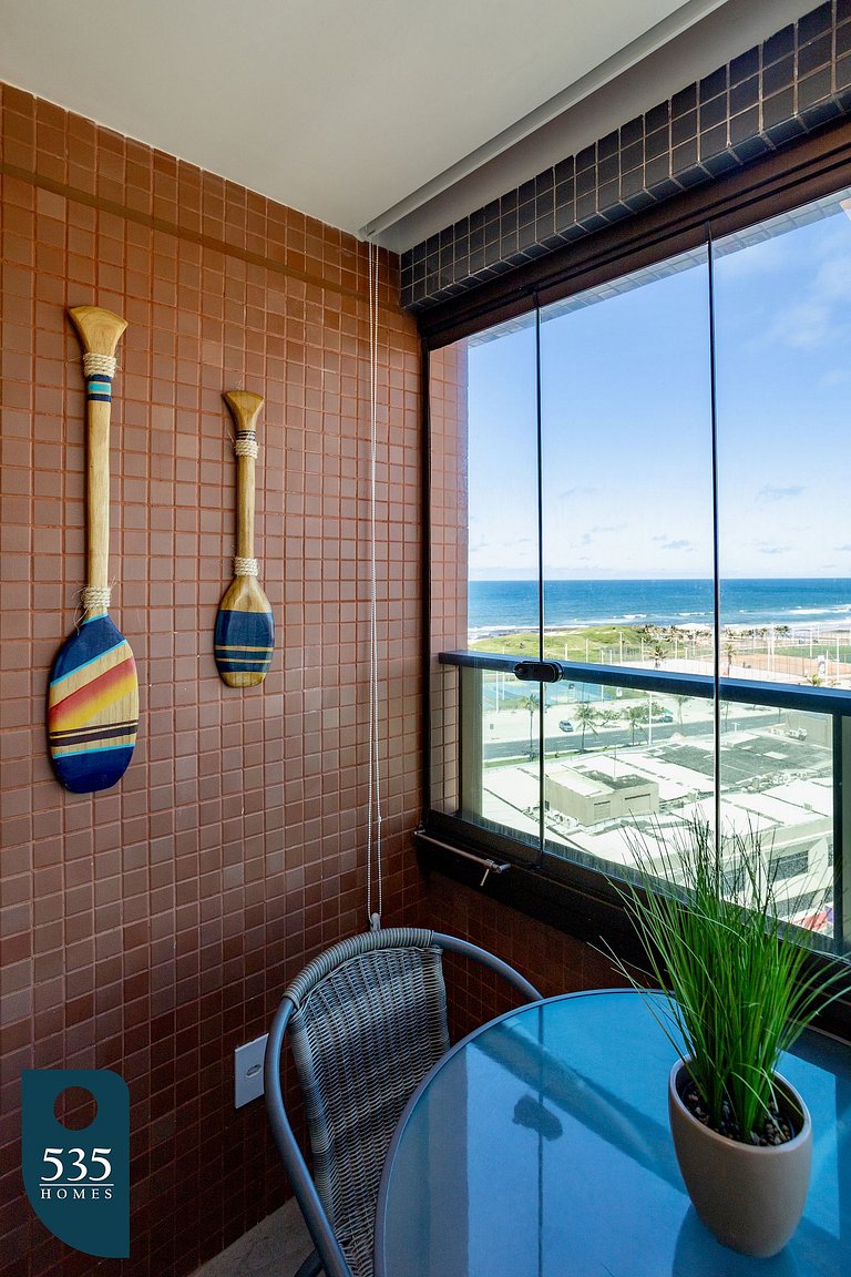 Apartamento 2Quartos Vista Mar na Orla de Salvador