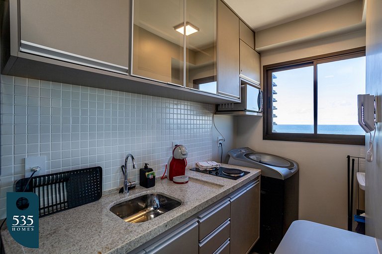 Apartamento 2Quartos Vista Mar na Orla de Salvador