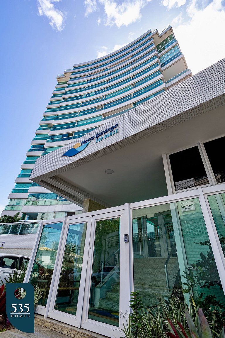 Stay at the ocean view in Morro Ipiranga Salvador