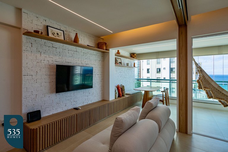 Stay at the ocean view in Morro Ipiranga Salvador