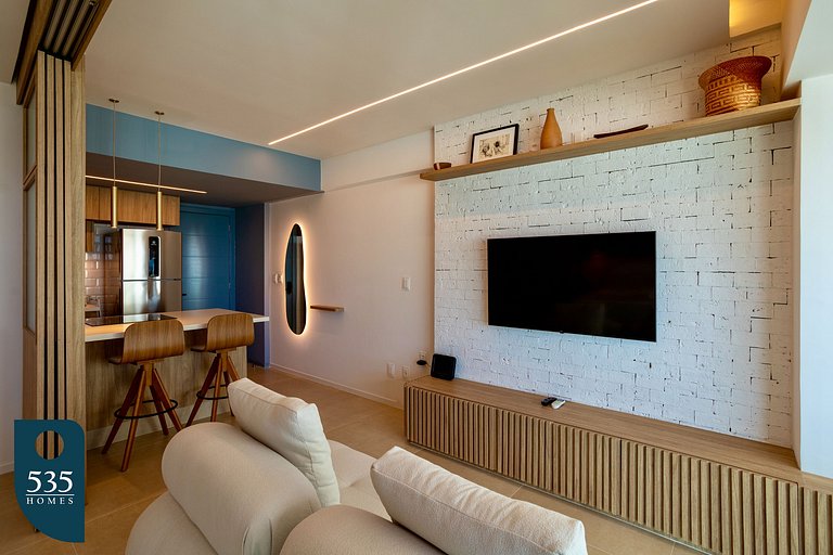 Stay at the ocean view in Morro Ipiranga Salvador