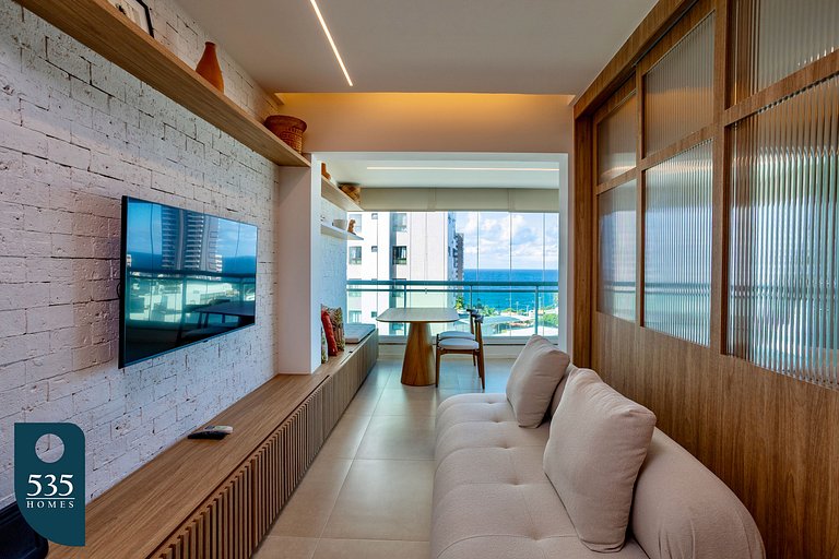 Stay at the ocean view in Morro Ipiranga Salvador