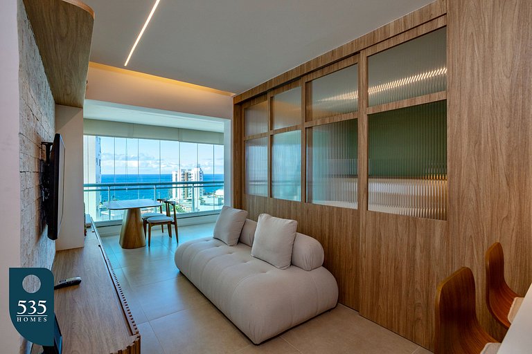 Stay at the ocean view in Morro Ipiranga Salvador