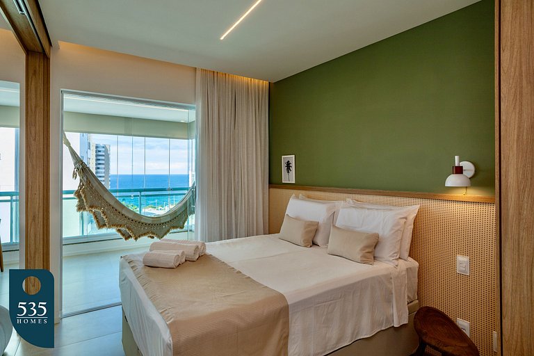 Stay at the ocean view in Morro Ipiranga Salvador