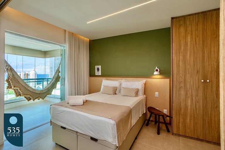 Stay at the ocean view in Morro Ipiranga Salvador
