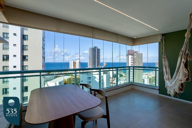 Stay at the ocean view in Morro Ipiranga Salvador