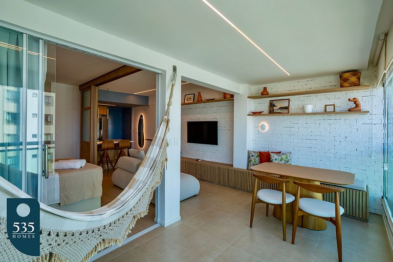 Stay at the ocean view in Morro Ipiranga Salvador