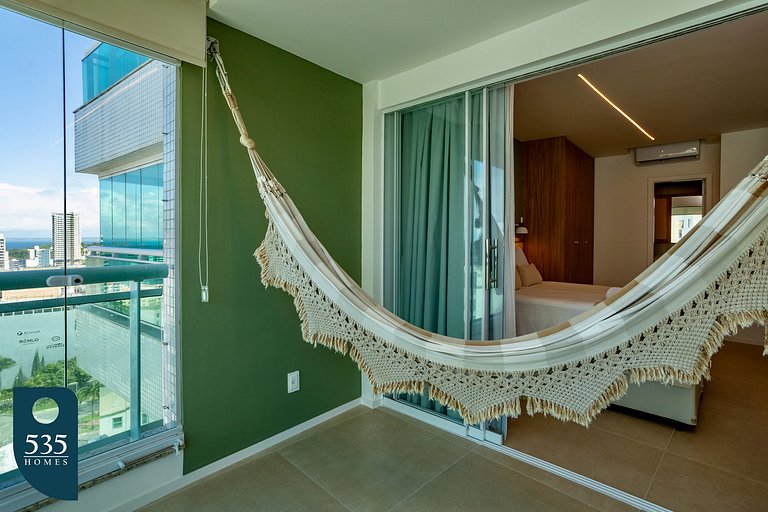 Stay at the ocean view in Morro Ipiranga Salvador