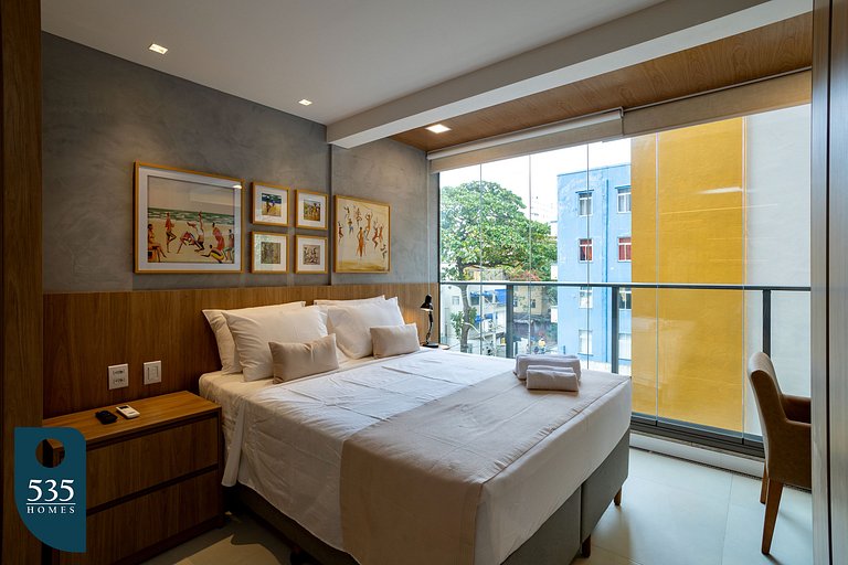 Charm of Barra in Condominium Steps from the Farol