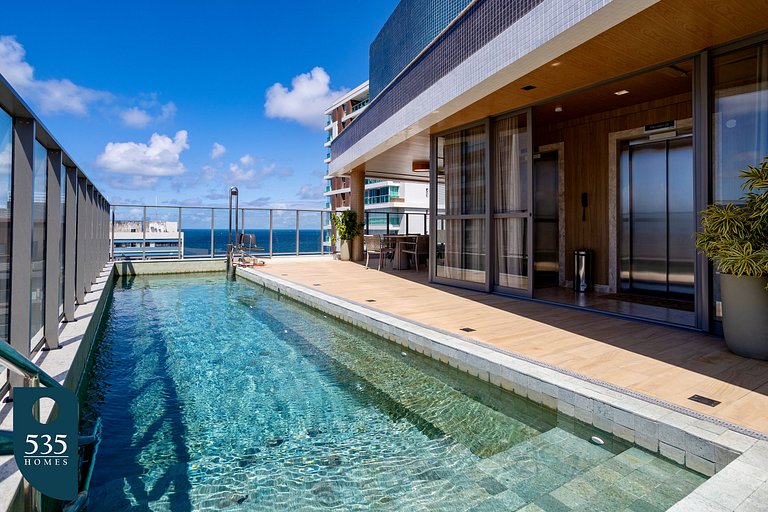 Charm of Barra in Condominium Steps from the Farol