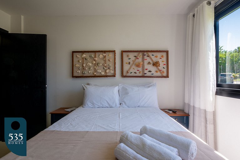 Cozy 2-Bedroom Stay in the Heart of Praia do Forte