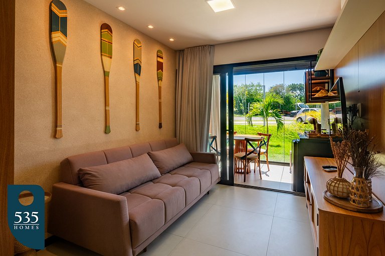 Cozy 2-Bedroom Stay in the Heart of Praia do Forte