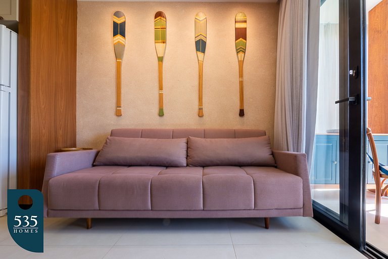 Cozy 2-Bedroom Stay in the Heart of Praia do Forte