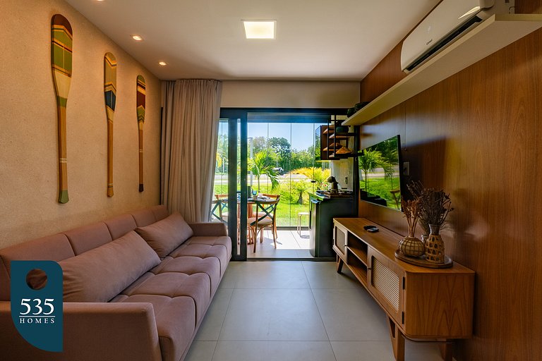 Cozy 2-Bedroom Stay in the Heart of Praia do Forte
