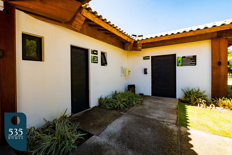 Aconchegante 2 Quartos no Melhor de Praia do Forte
