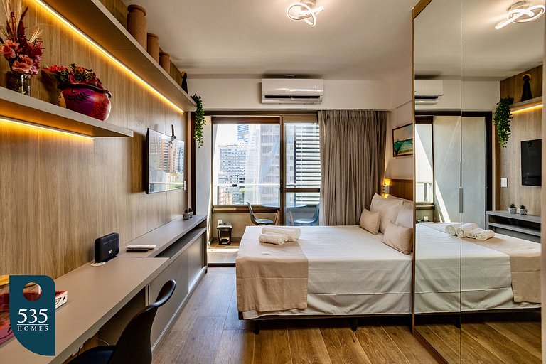 Comfort near Farol Beach & Shopping Barra