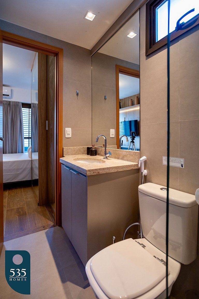 Comfort near Farol Beach & Shopping Barra