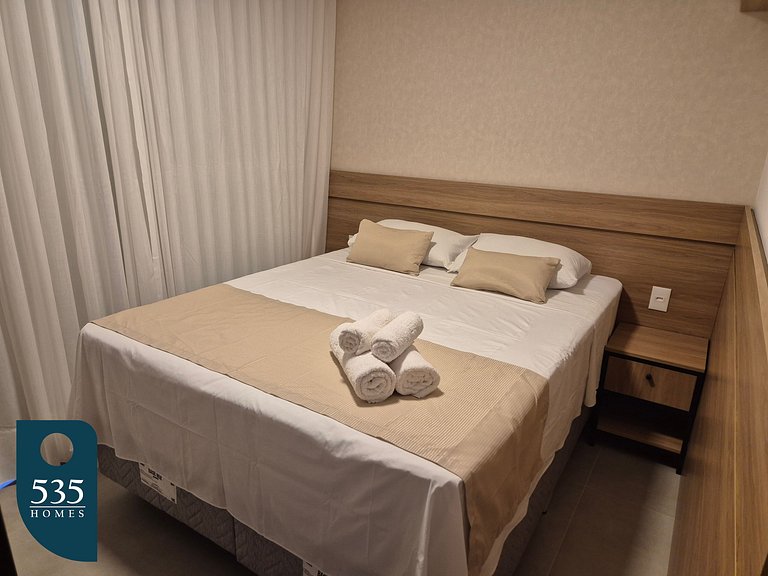 Fique em apartamento 2 quartos no centro de Mucugê