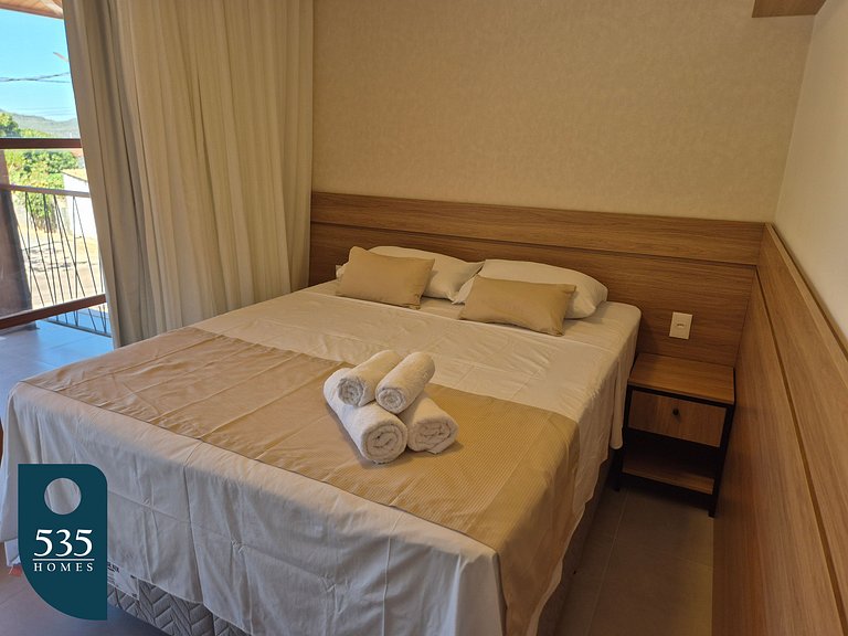 Fique em apartamento 2 quartos no centro de Mucugê
