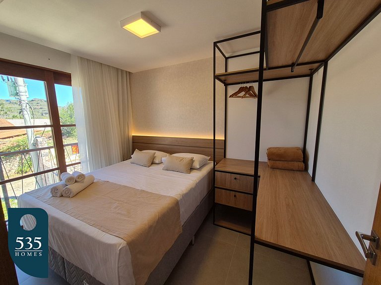 Fique em apartamento 2 quartos no centro de Mucugê