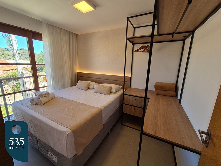 Fique em apartamento 2 quartos no centro de Mucugê