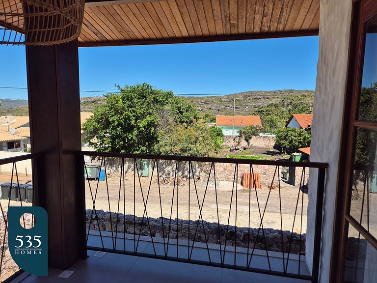 Fique em apartamento 2 quartos no centro de Mucugê