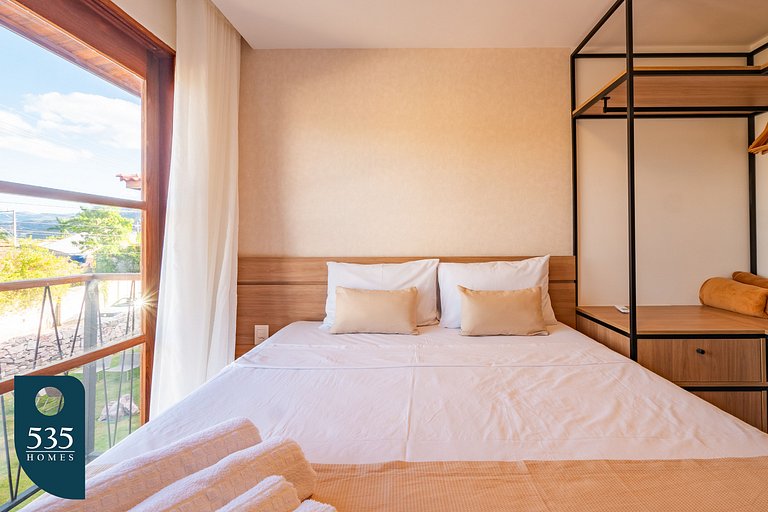 Fique em apartamento 2 quartos no centro de Mucugê