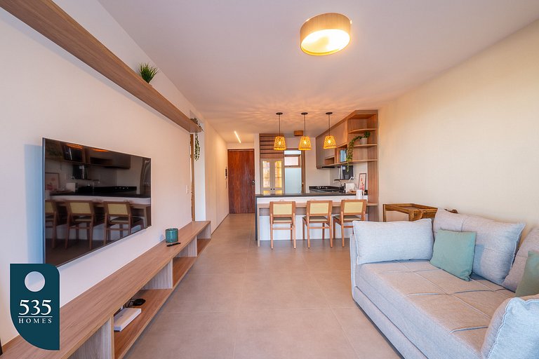 Fique em apartamento 2 quartos no centro de Mucugê