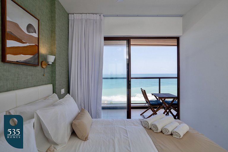 Enjoy your stay steps from Farol da Barra