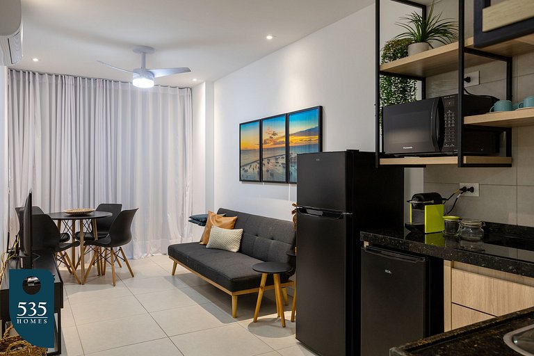 Enjoy your stay steps from Farol da Barra