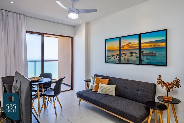 Enjoy your stay steps from Farol da Barra