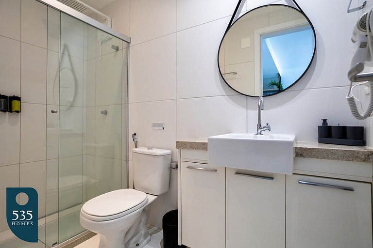 Enjoy your stay steps from Farol da Barra