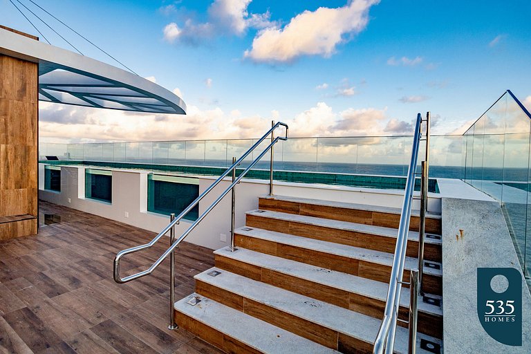 Enjoy your stay steps from Farol da Barra