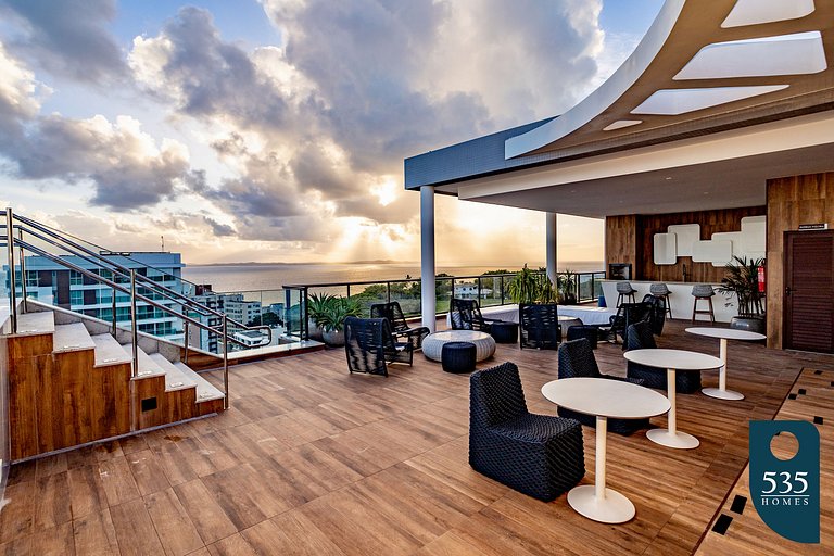 Aproveite sua estadia a passos do Farol da Barra