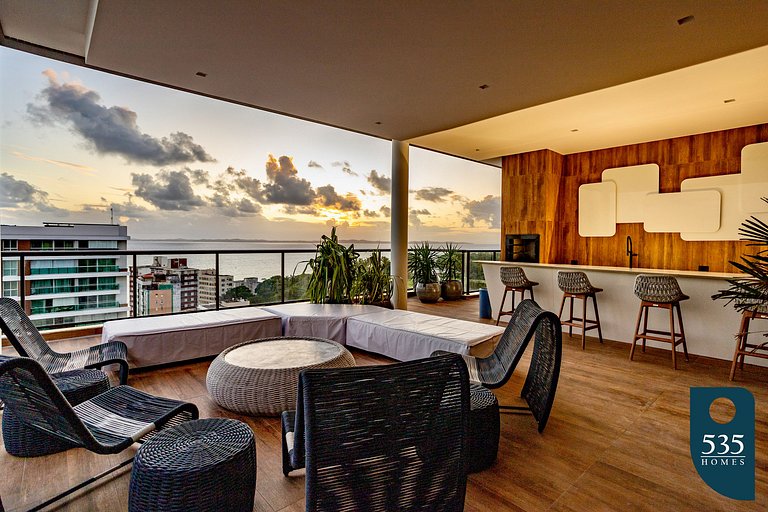 Enjoy your stay steps from Farol da Barra