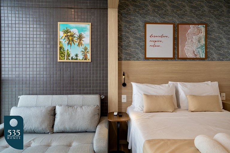 Enjoy Salvador between the sea and Shopping Barra