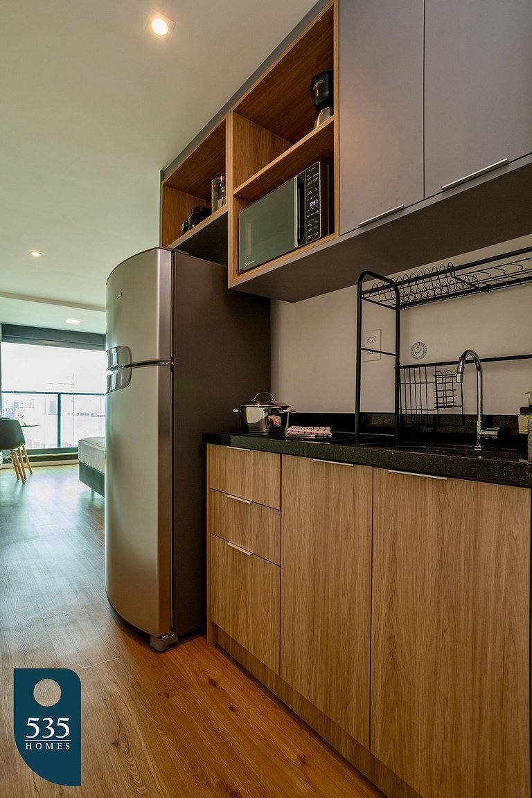 Vista mar em andar alto na Armação