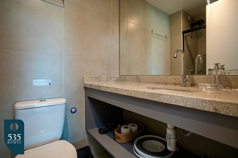 Sea view in high floor in Armação