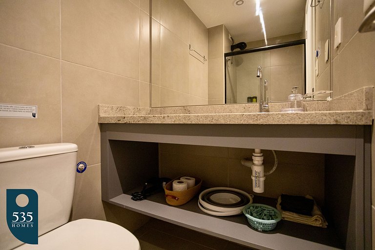 Sea view in high floor in Armação