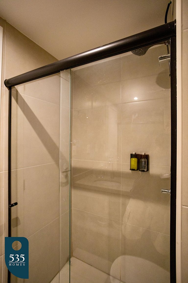 Vista mar em andar alto na Armação