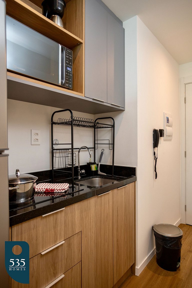 Vista mar em andar alto na Armação